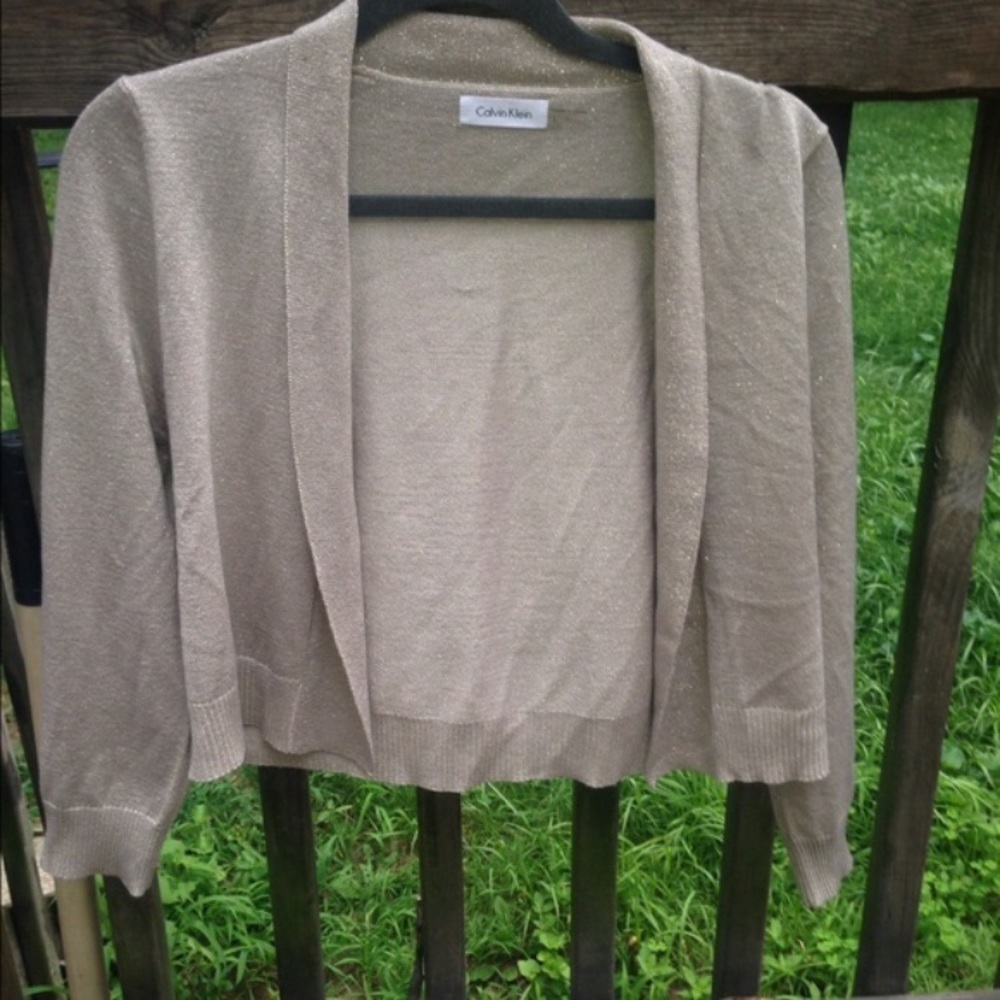 🌺Calvin Klein Sparkle Open Cardigan🌺